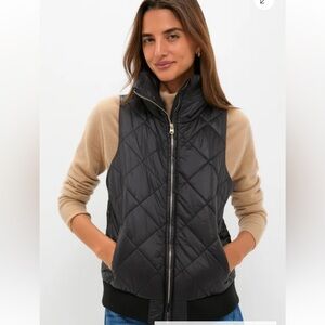 Tuckernuck Jackson Black Quilted Vest